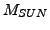 $M_{SUN}$